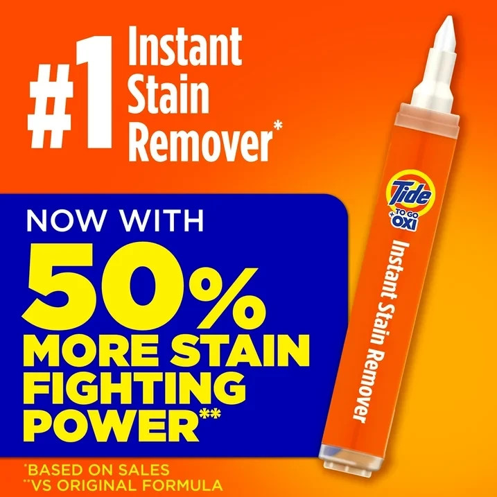 Tide Stain Remover for Clothes,Tide To Go Pen,Instant Spot Remover 1 Count……