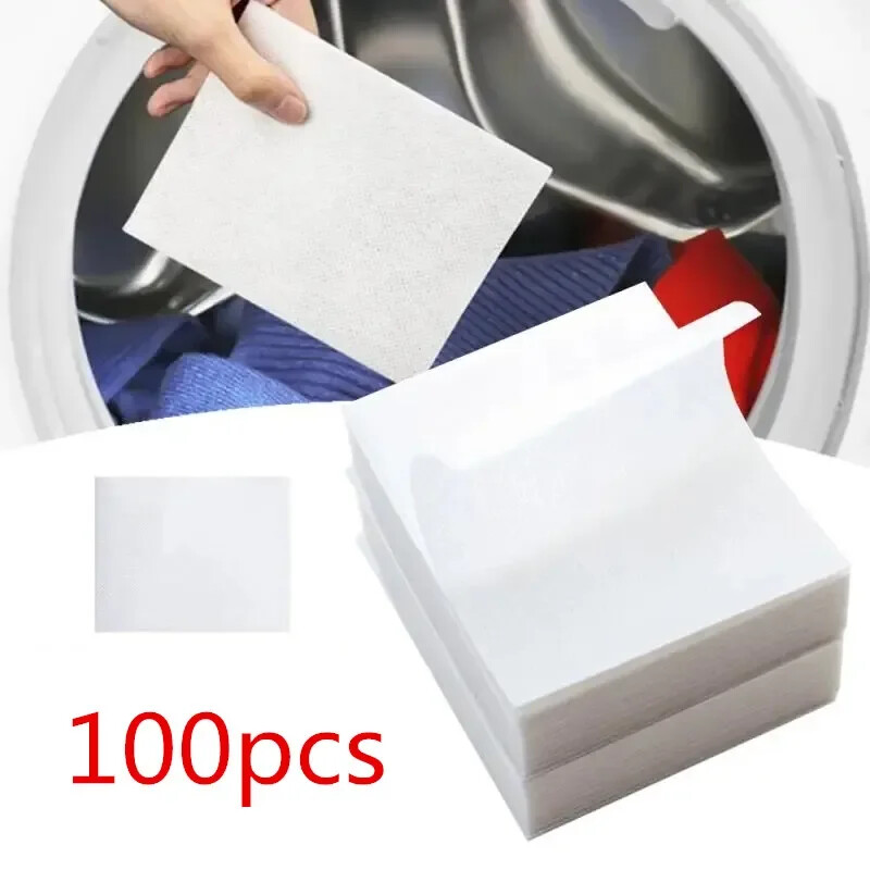 Color Catcher Sheets for Laundry, Color and Stain Absorbing Laundry Washing Shee
