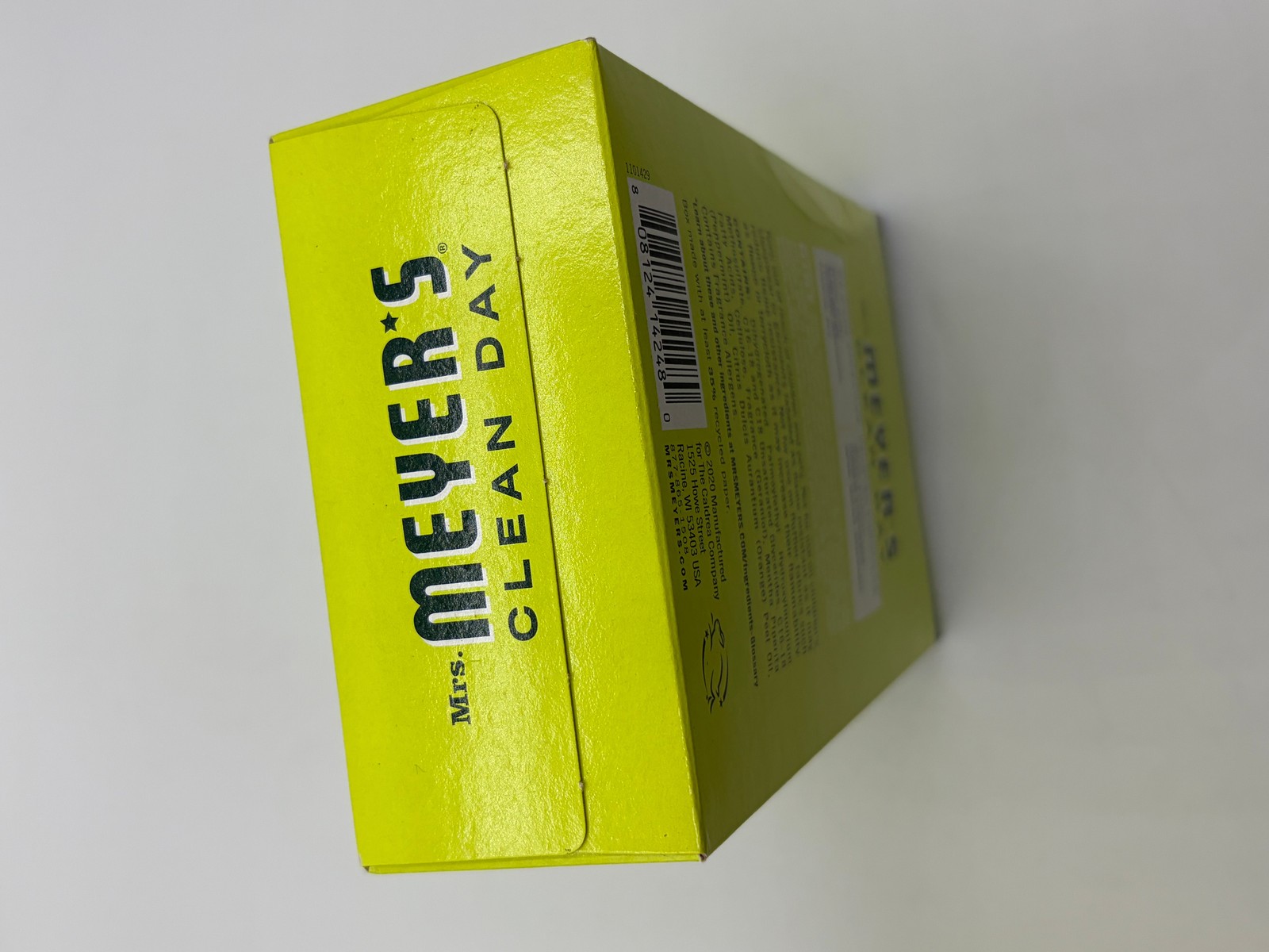 4 Mrs. Meyer’s Clean Day Dryer Sheets Lemon Verbena Scent 80 Count Boxes