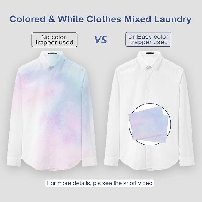 Unscented Color Catcher Sheets, 72 Count, Dye & Fluorescent Remover