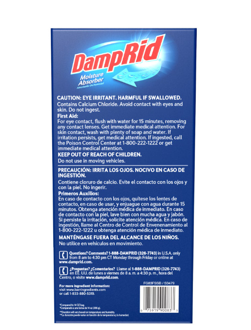 DampRid Fresh Scent Hanging Moisture Absorbers, 3 Count…..