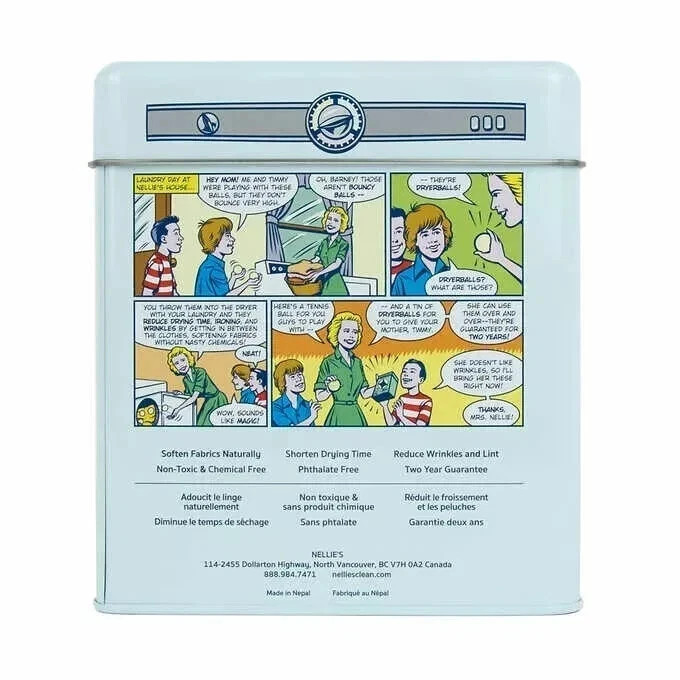 Nellie’s Lamby Dryerballs, 4-count, 2-pk, Non-Toxic, Chemical & Phthalate Free