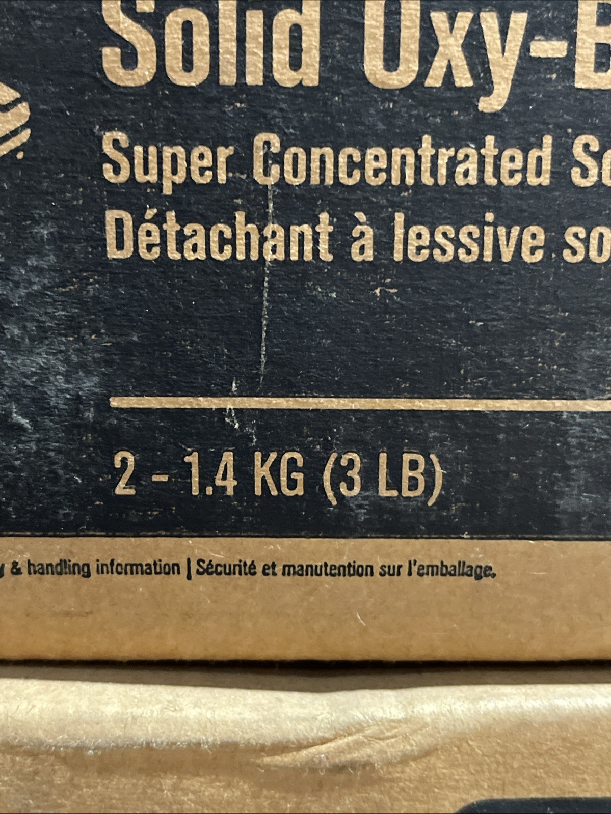 2 Cases Ecolab Solid Oxy-Brite 3lb Concentrated Solid Laundry Destainer 6116016