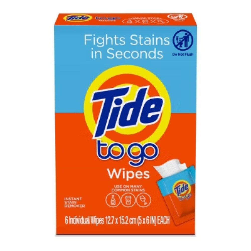 Tide Stain Remover Wipes – 6ct