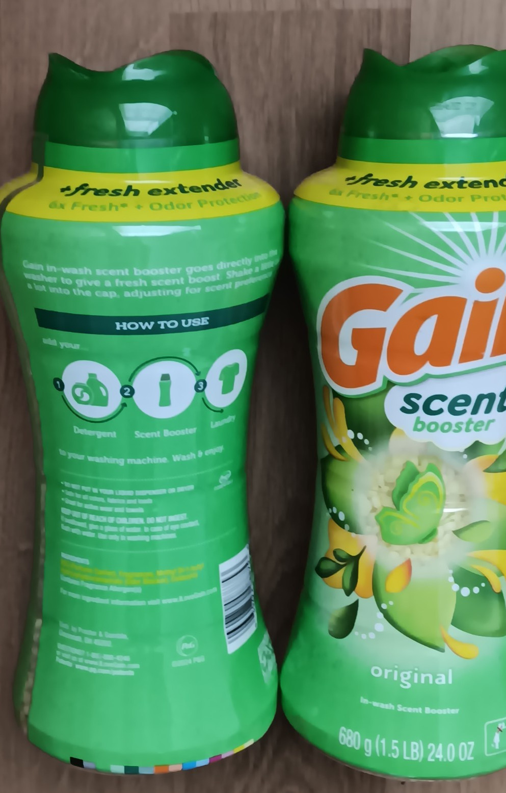 Gain In-Wash Laundry Scent Booster & Downy Unstopables Fresh Laundry Booster Lot
