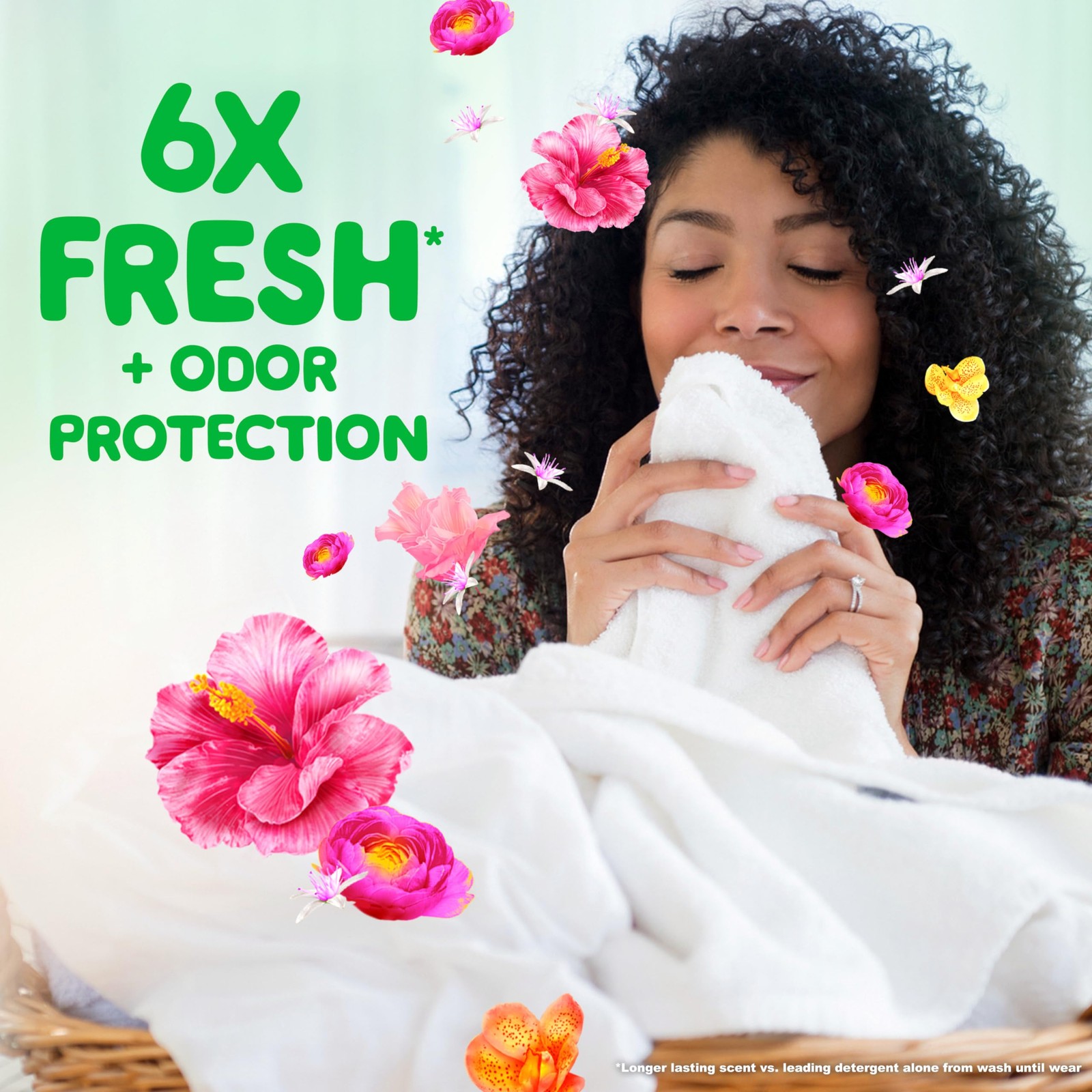 Gain Happy Laundry Bundle: Super Sized Flings Detergent Pacs,…