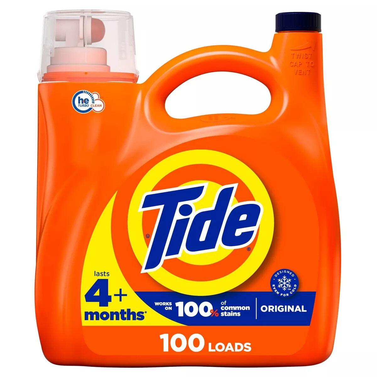 Tide Original HE Compatible Liquid Laundry Detergent Soap