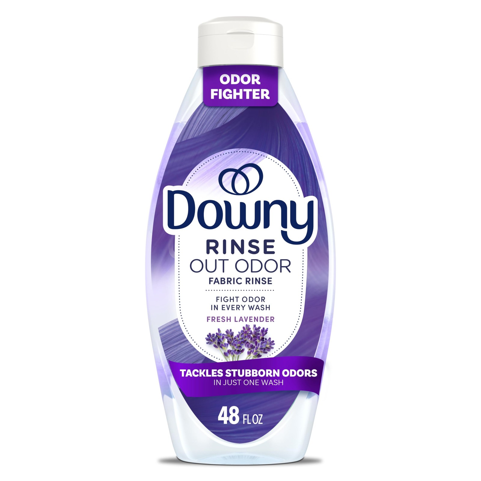 Downy Rinse & Refresh Laundry Odor Remover & Fabric Softener, Fresh Lavender 48o