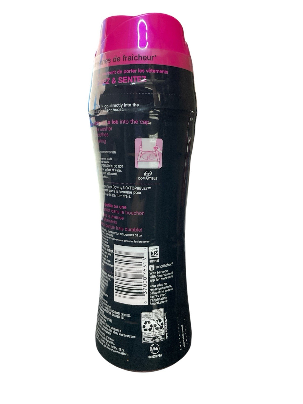 Downy Unstopables Shimmer Scent In-Wash Scent Booster Beads 10 Oz