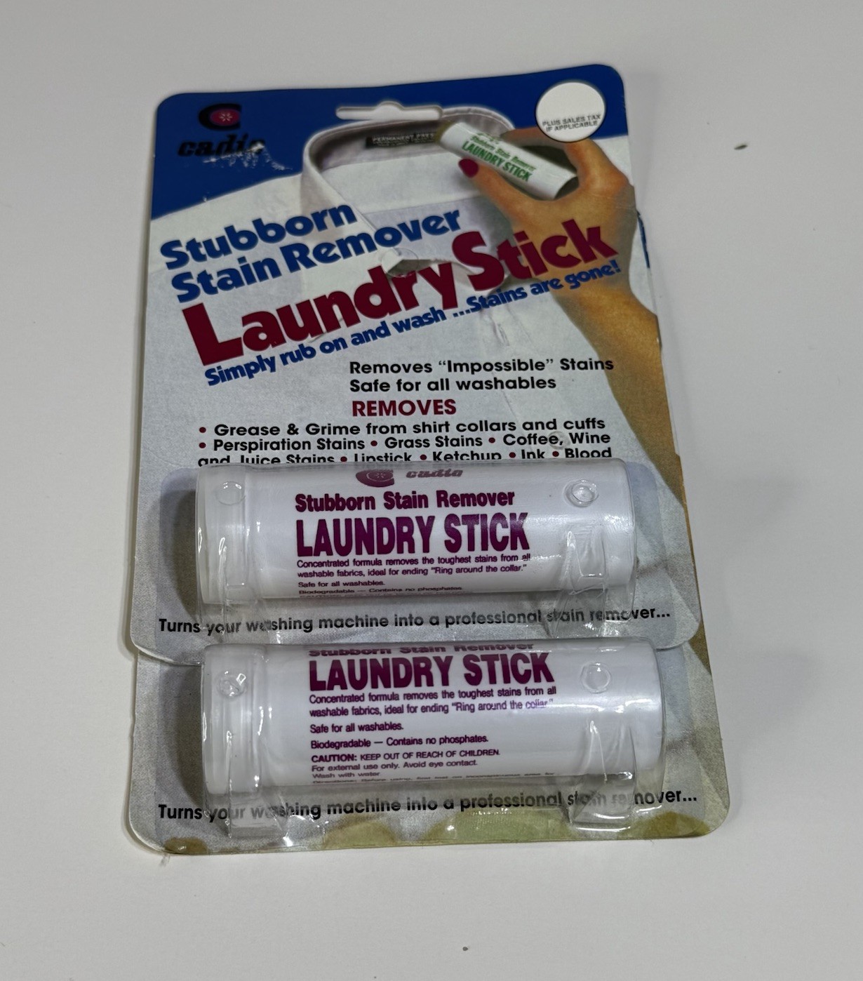 Cadie Stubborn Stain Remover Laundry Stick Set Of 2