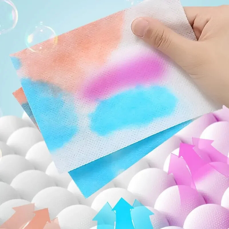 Color Catcher Sheets for Laundry, Color and Stain Absorbing Laundry Washing Shee