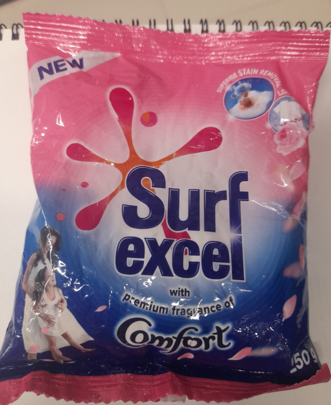 Surf Excel Easy Detergent Washing Powder With Premium Fragrance Of Comfort 250g