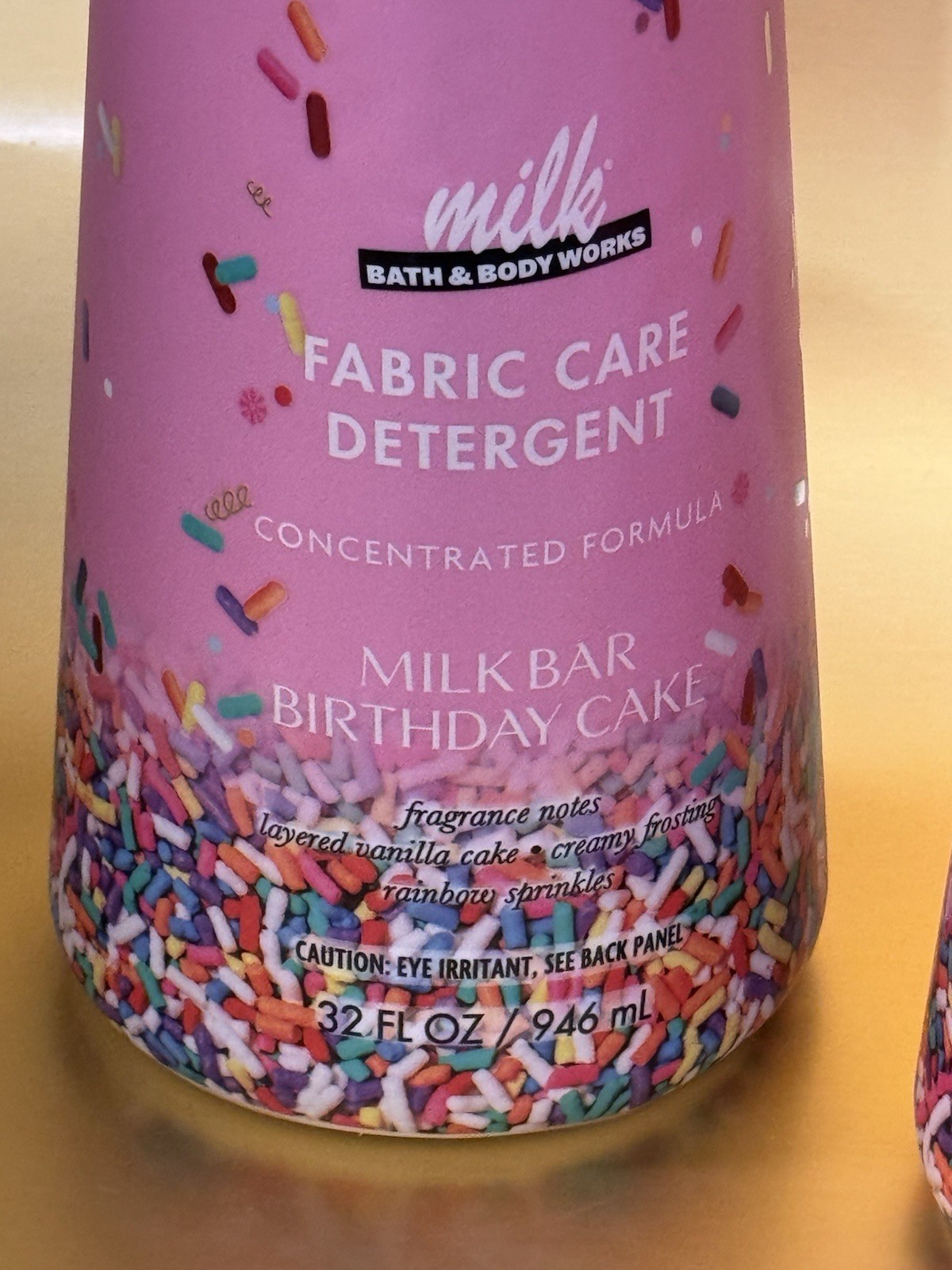 Bath & Body Works Birthday cake Milk Bar Laundry Detergent + Booster SET