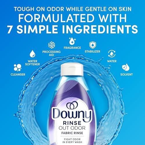 Downy Rinse & Refresh Laundry Odor Remover & Fabric Softener, Fresh Lavender 48o