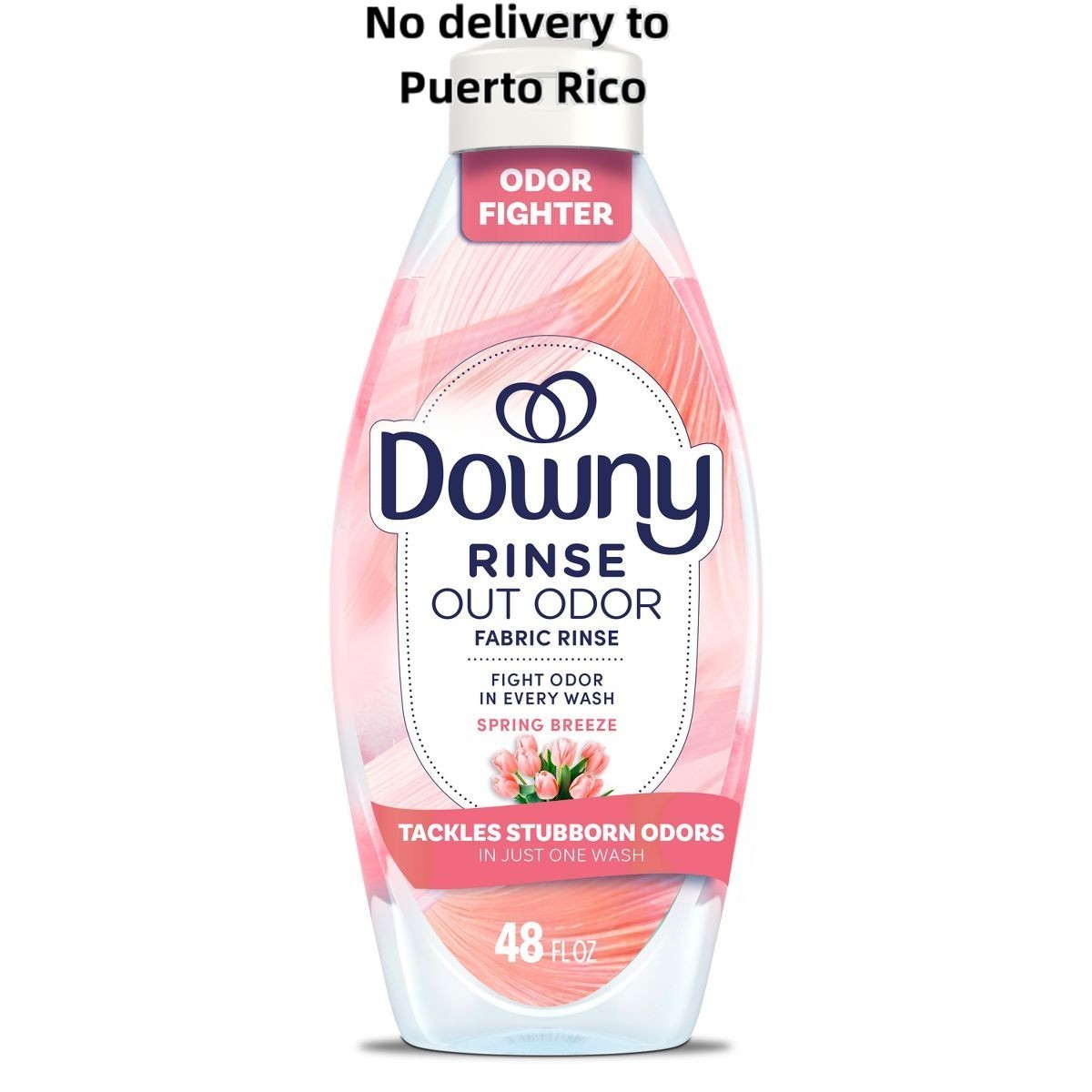 Fast delivery-Downy Rinse and Refresh – Spring Breeze – Rinse Out Odors-48 fl oz