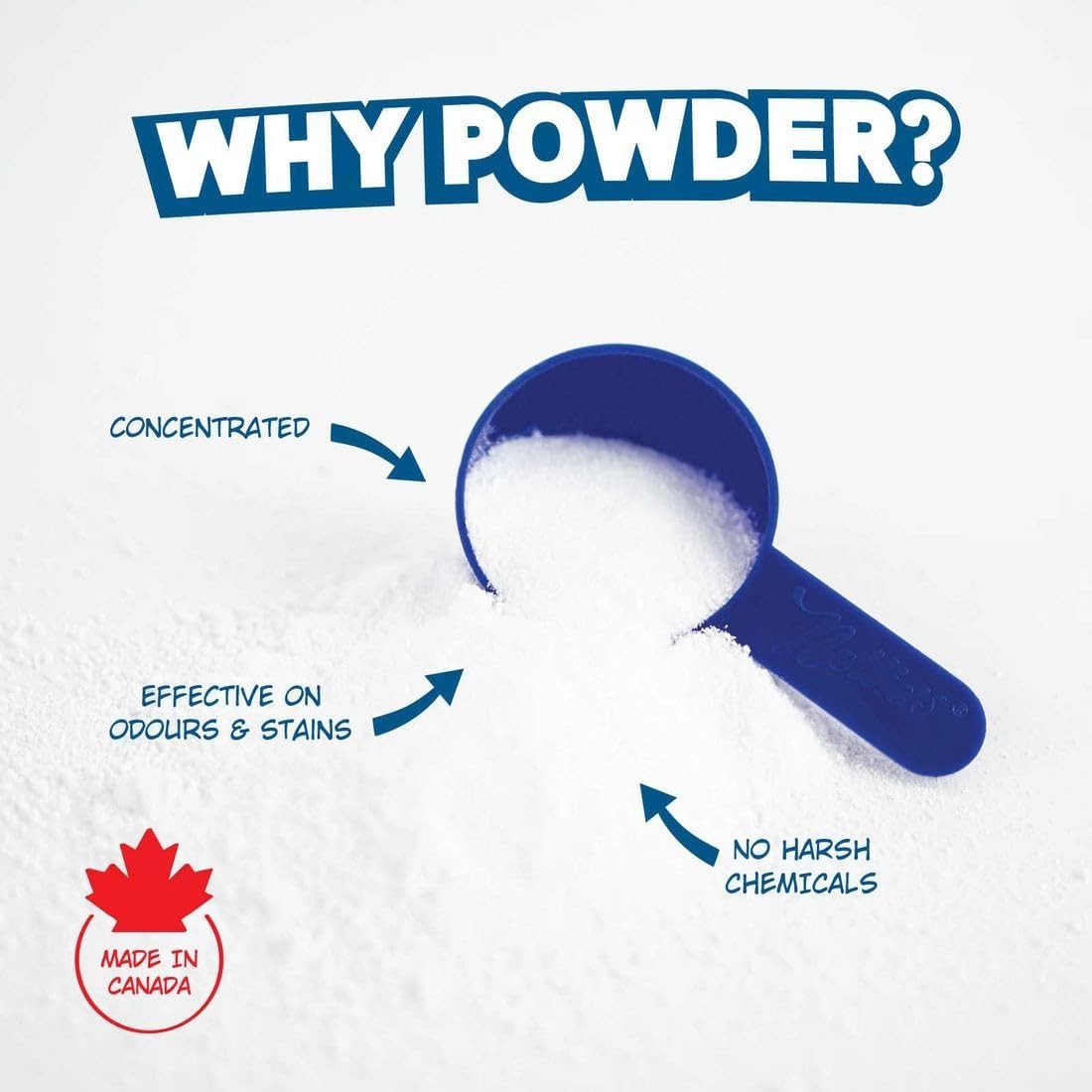 Laundry Soda | Laundry Detergent Powder, 125 Load | Made in Canada | Septic-S…