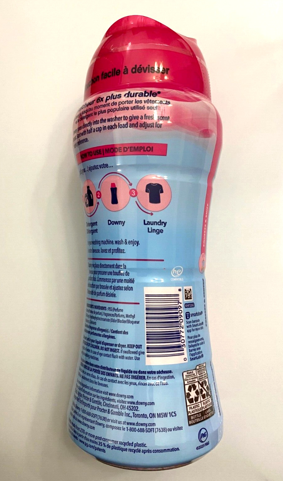 Downy In-Wash Scent Beads “April Fresh” Scent 379g (13.4oz) – 1 Pack