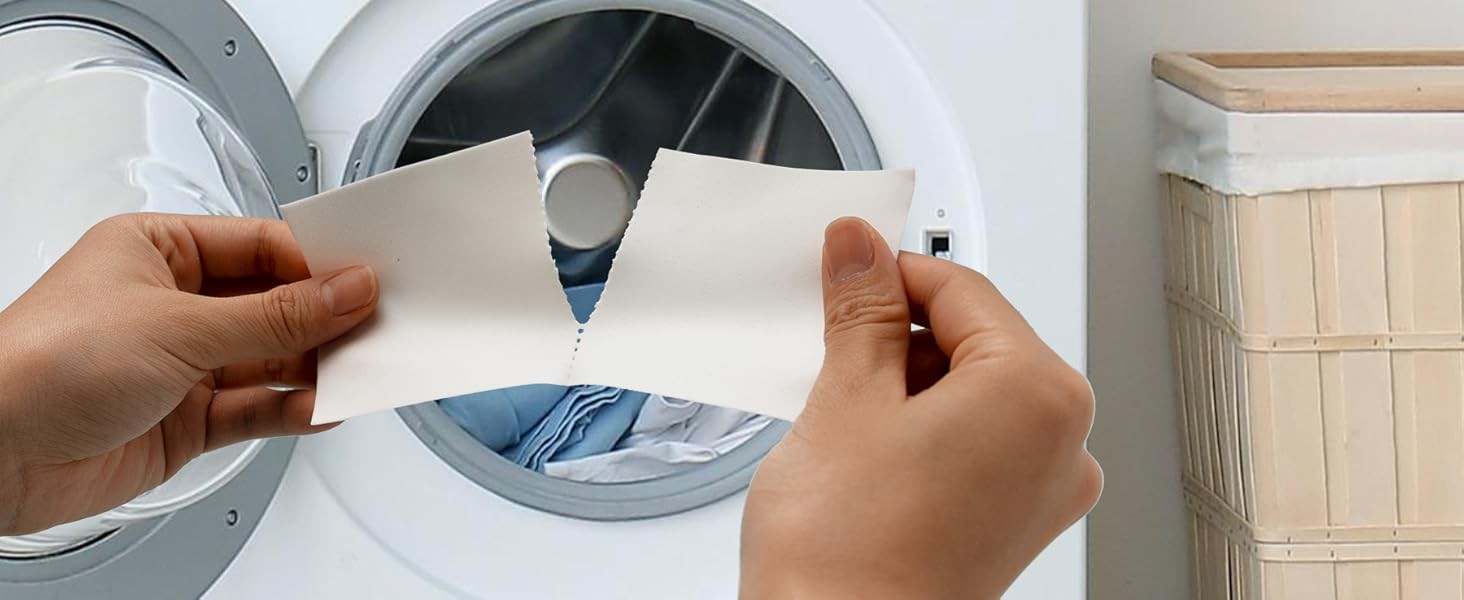 Travel Laundry Detergent Sheets 300 Loads Eco-friendly Washing Detergent Sheets