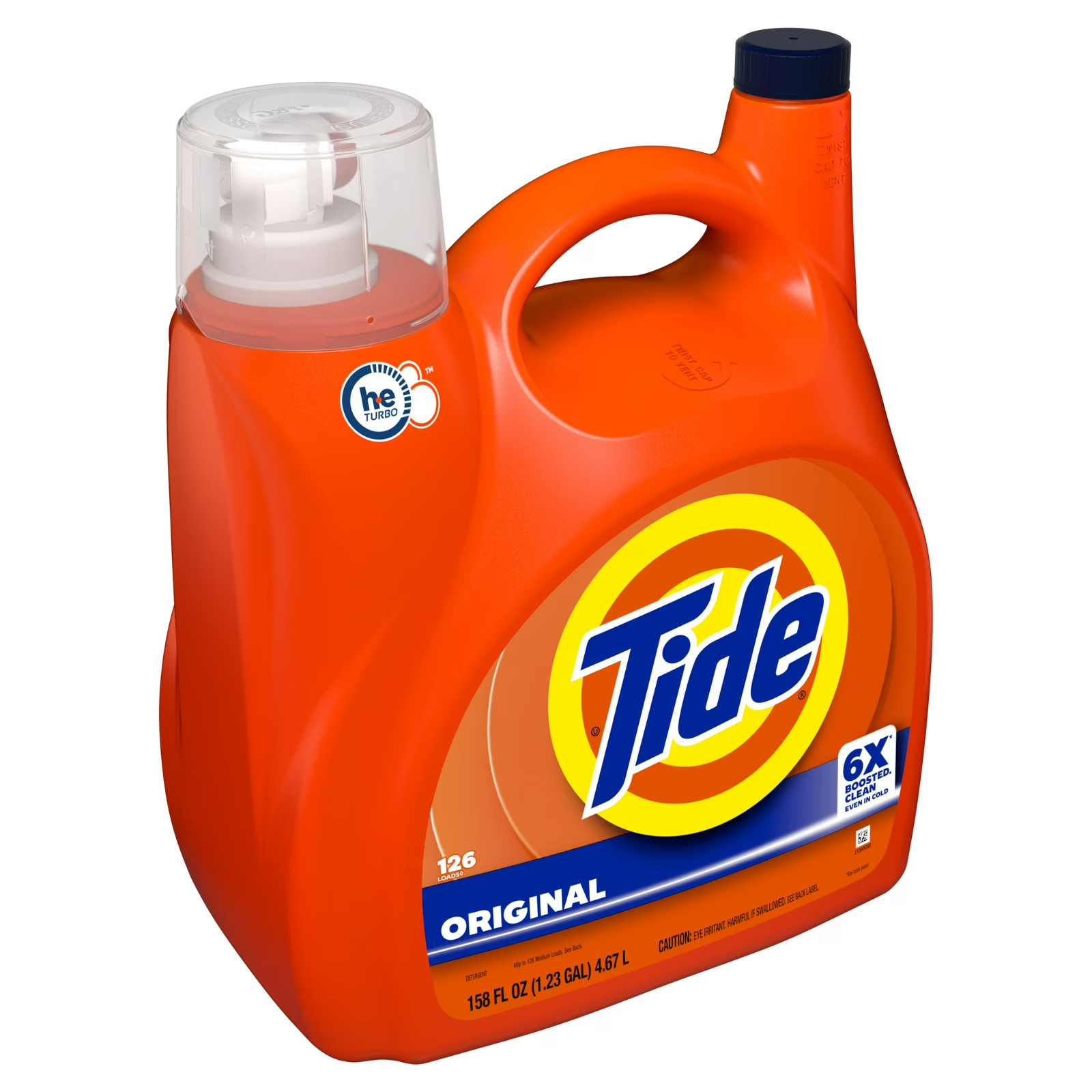 Tide Original Scent Liquid Laundry Detergent 132 oz 100 Loads Twin Pack New