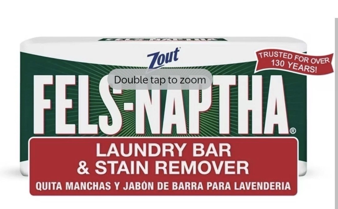 NEW SIX FELS NAPTHA Laundry Soap Detergent Stain Remover Pre Treating 5 oz Bars
