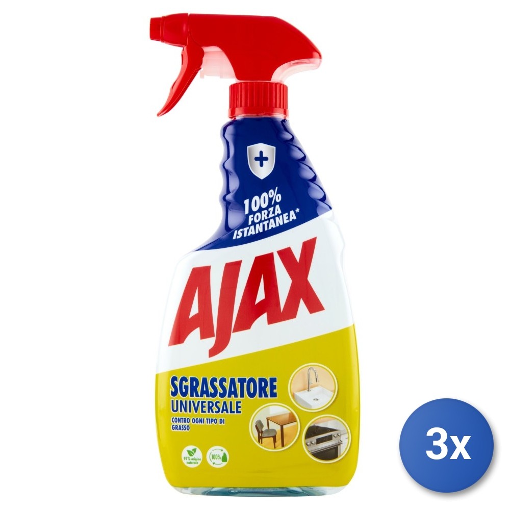 3X AJAX Degreaser Trigger 600 ML Universal Classic
