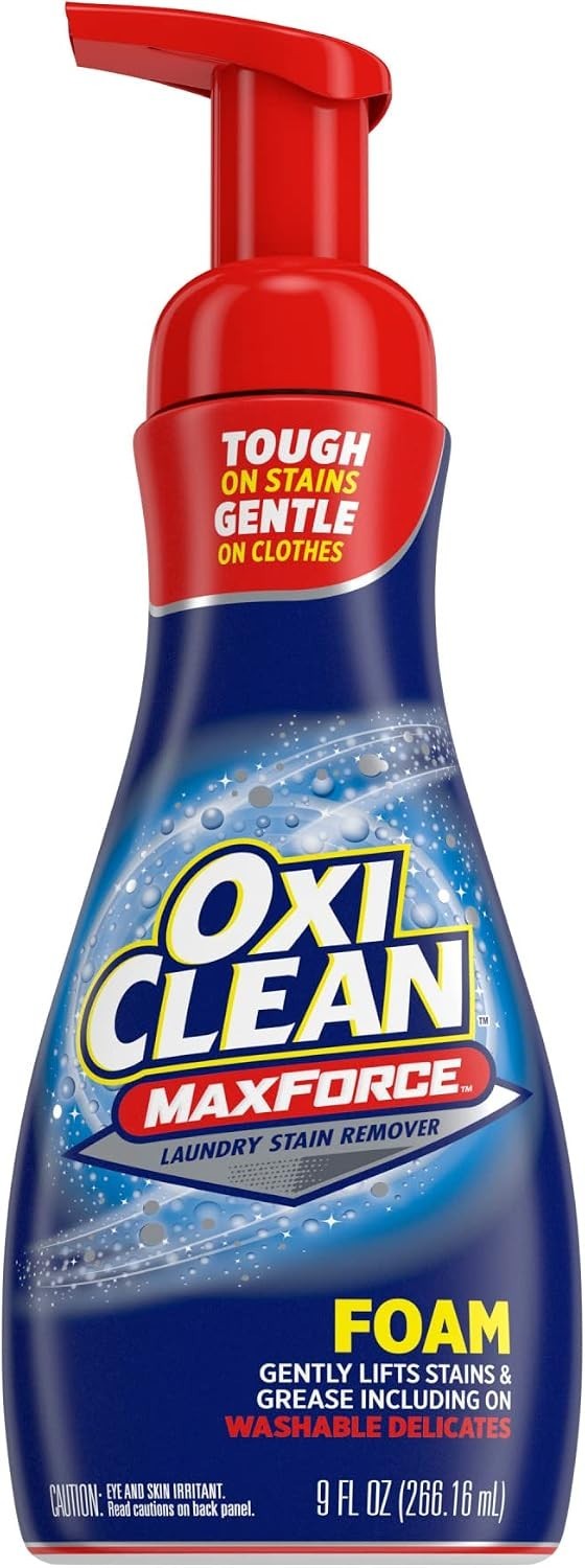Max Force Foam Laundry Pre-Treater – Stain Remover