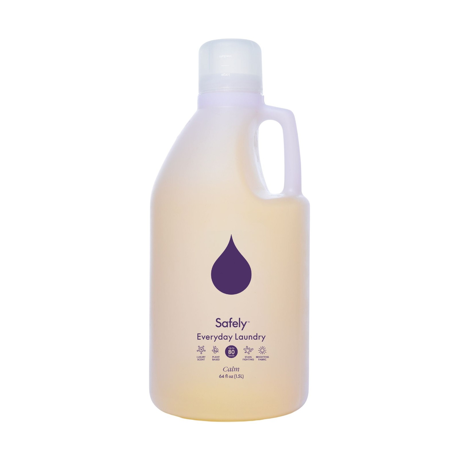 (2 pack) Everyday Liquid Laundry Detergent, Calm Scent, 64 fl oz, 80 Loads