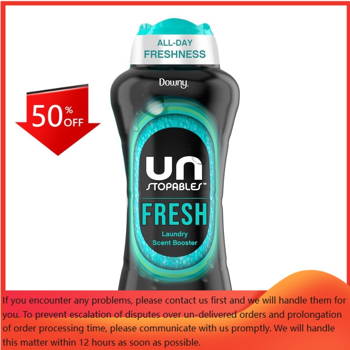 Downy Fresh Scent Unstopables In-Wash Laundry Scent Booster Beads – 24oz