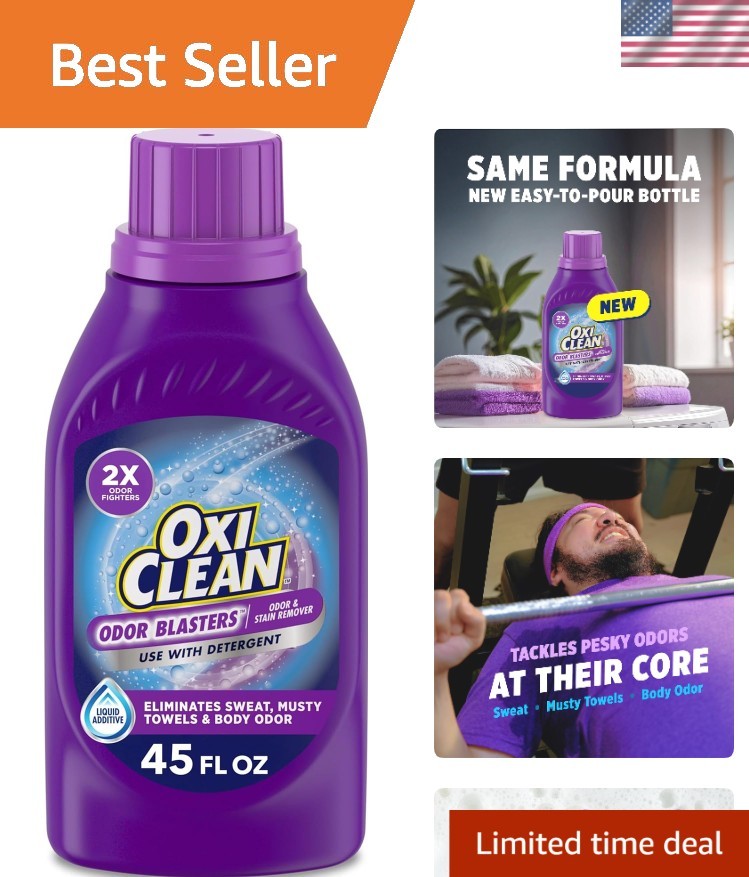 Odor Blasters 45 Fl Oz Liquid Stain Remover – Powerful Odor & Stain Fighter
