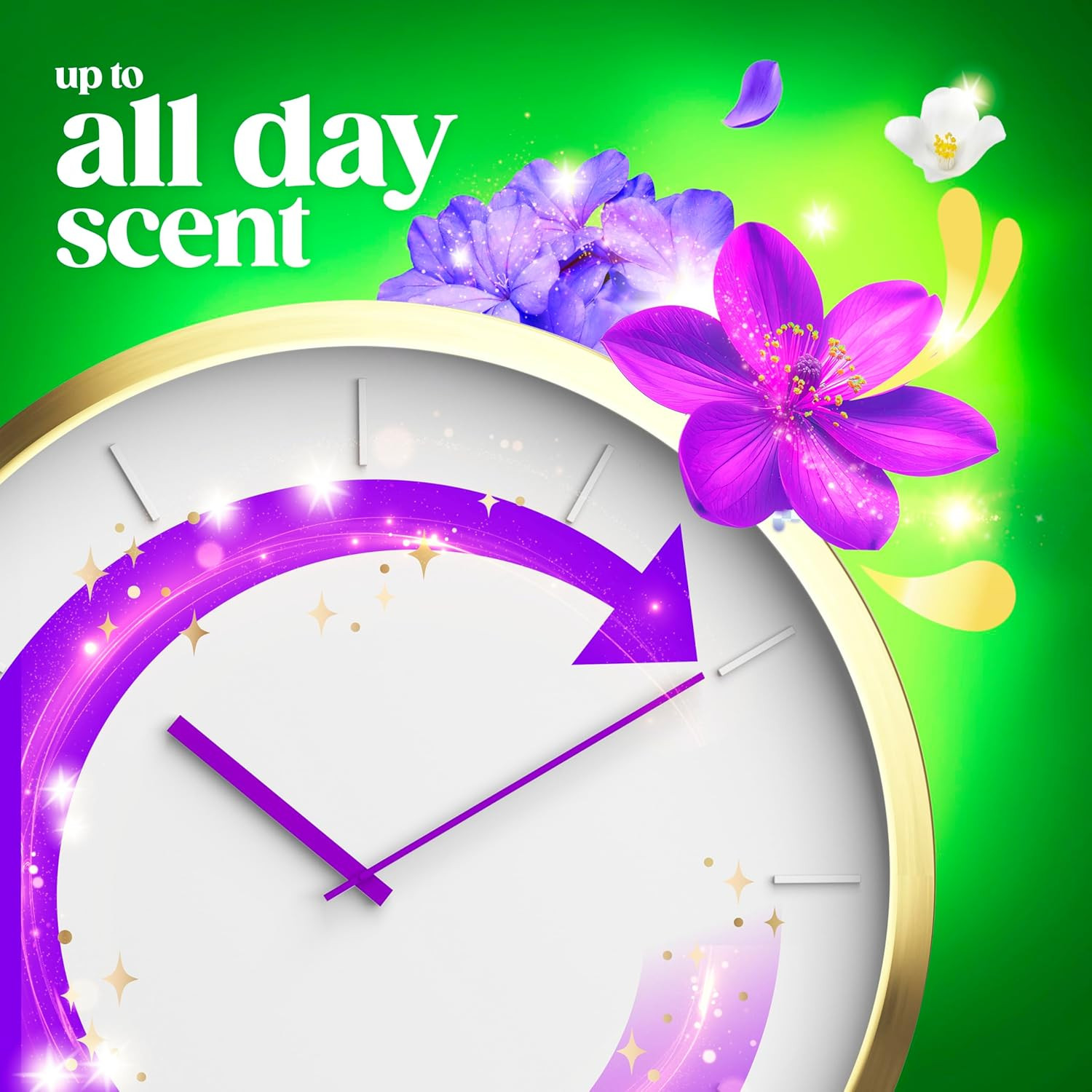 plus Liquid Laundry Detergent, Cleaner, Fresher, Now with Oxi, Moonlight Breeze