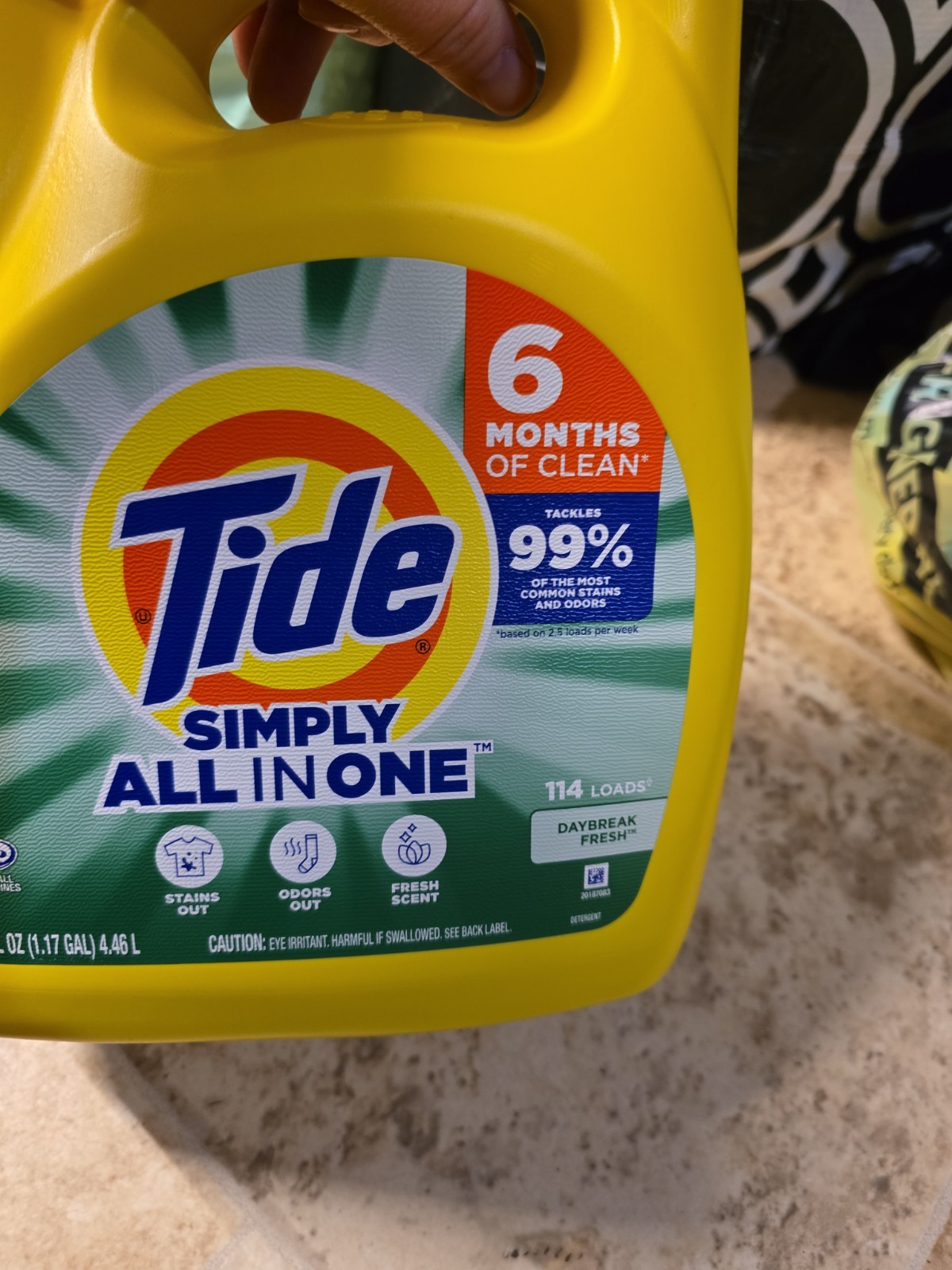 Tide Simply All In One 151 Fl Oz Laundry Detergent New 114 Loads* HE New