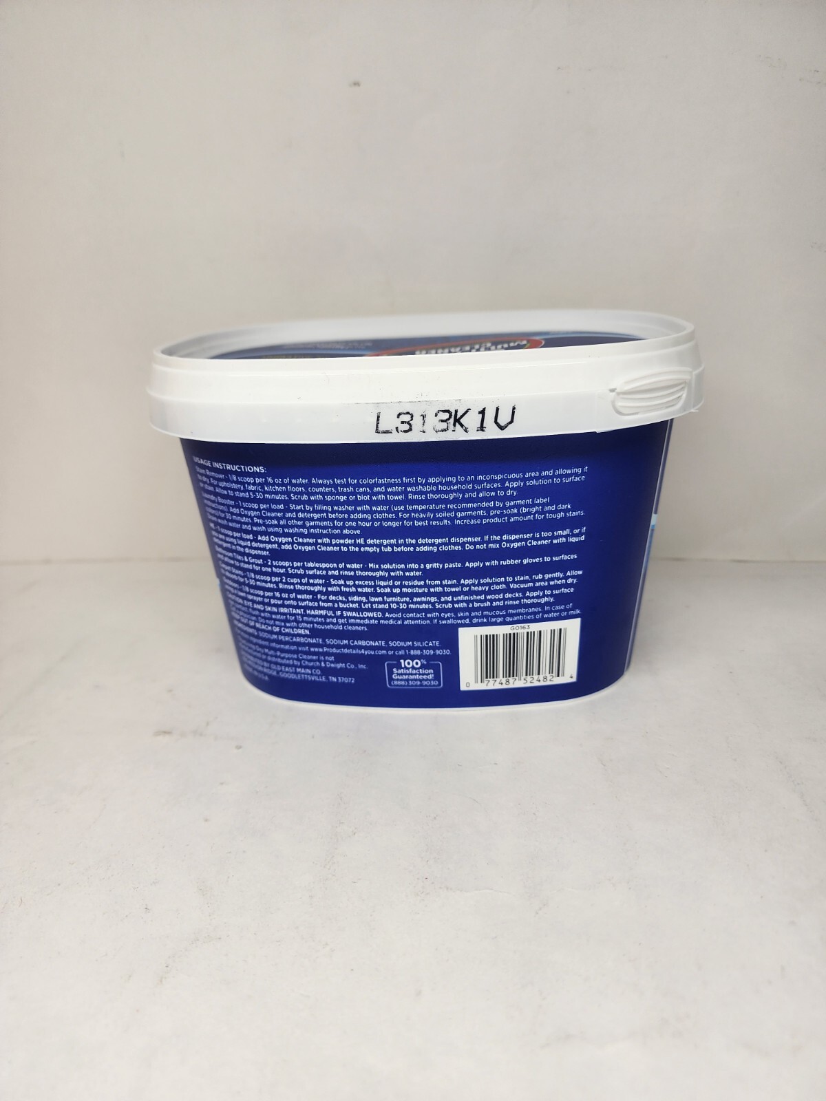 TRUELIVING OXY VERSATILE STAIN REMOVER POWDER DETERGENT BOOSTER 40 OZ
