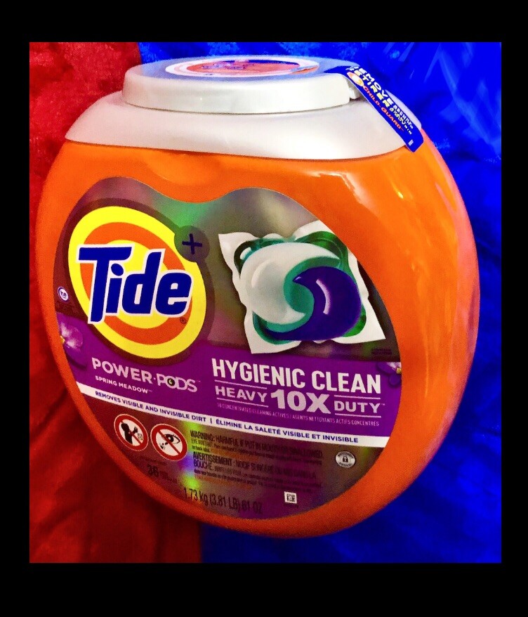 36ct Tide POWER Pods Concentrate Detergent Pacs SPRING MEADOW,Heavy Duty 10X