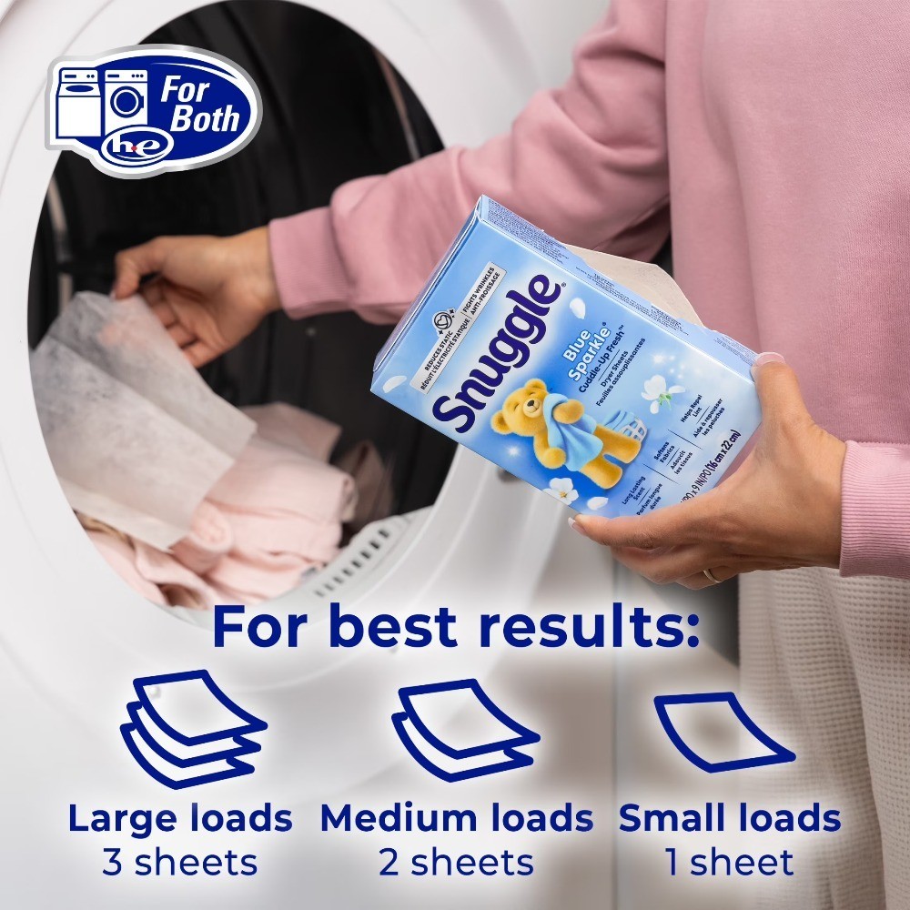 Fresh Scent Dryer Sheets for Laundry Softening and Static Control 200 Count