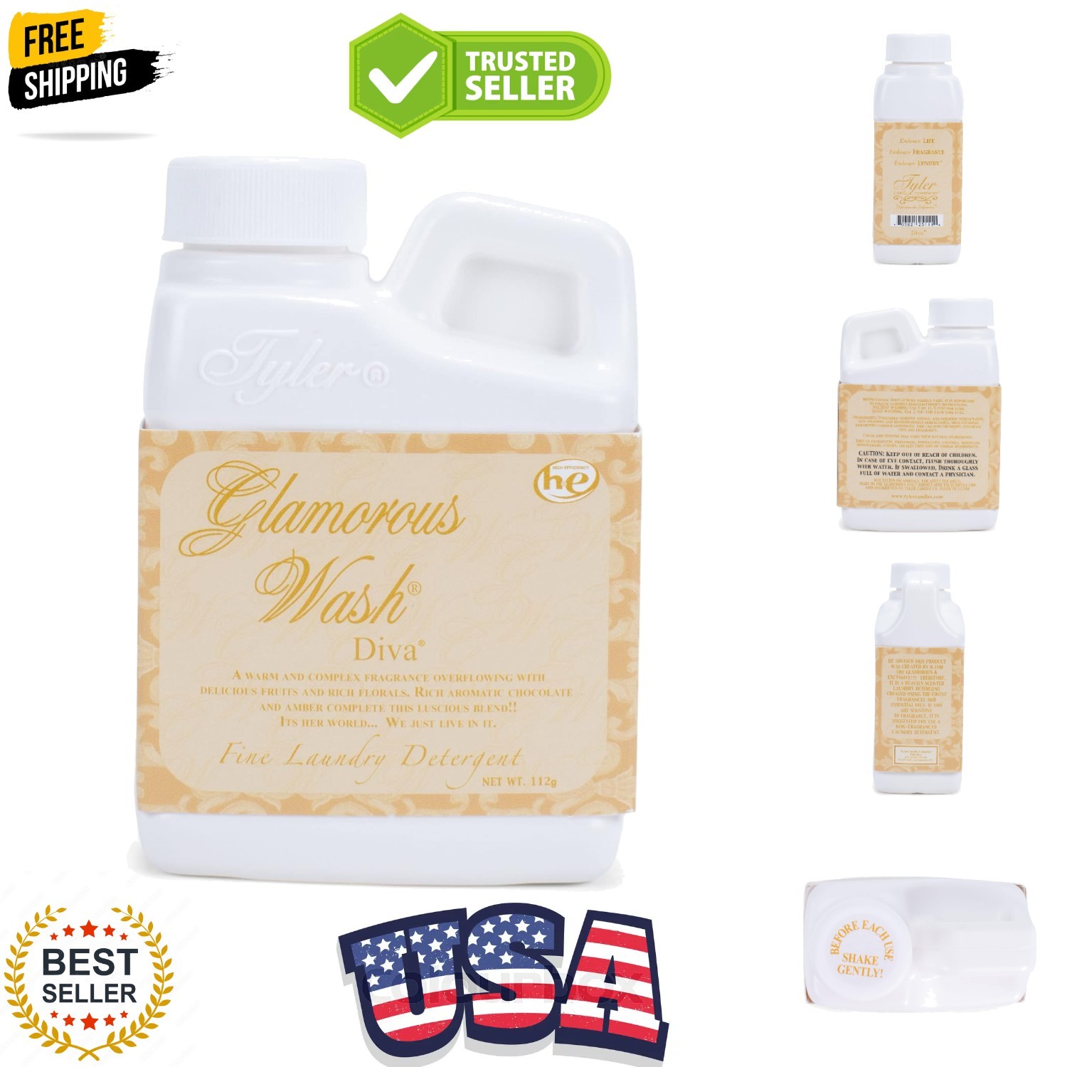 Diva Glamorous Wash 4oz