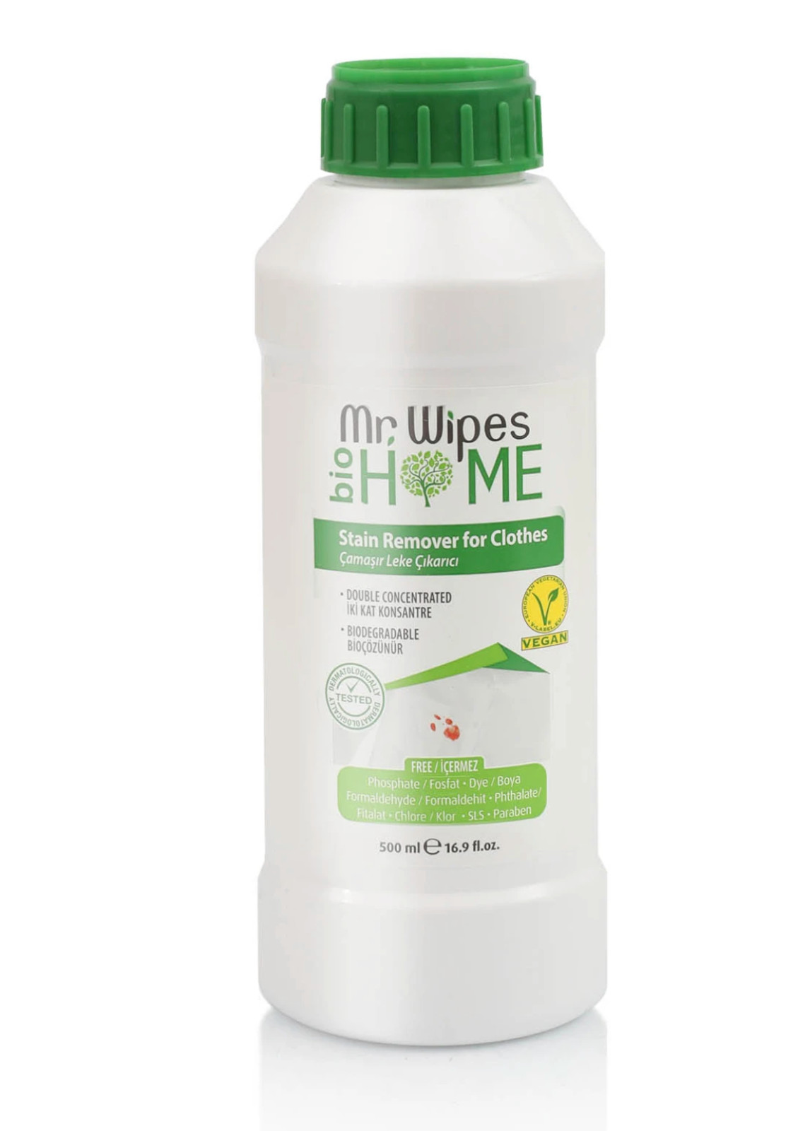 Farmasi Mr Wipes Stain Remover Liquid Multi Use Fabric Cleaner 500 ml./16.9 floz