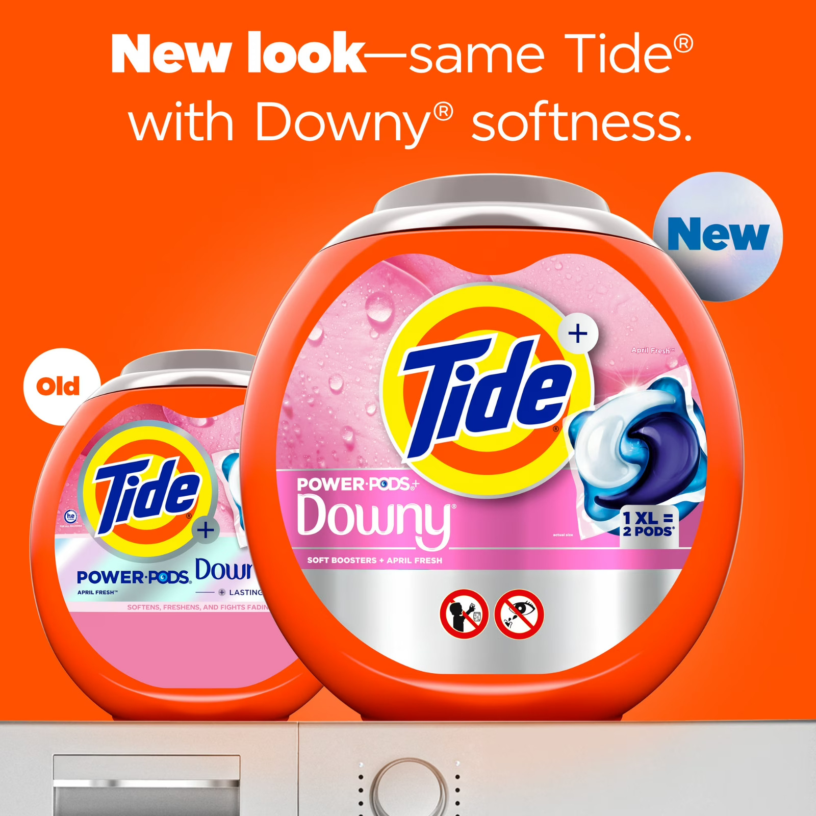 [BIG SALE] Tide Power PODS + Downy Laundry Detergent April Fresh 45 Ct