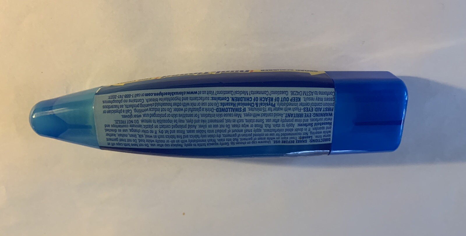 Clorox Bleach Pen Gel Dual-Tipped Scrubber & Fine Point Discontinued USED~