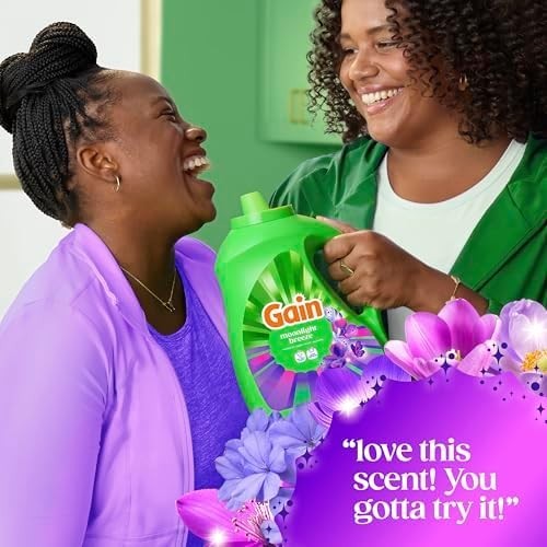 Gain Liquid Laundry Detergent Moonlight Breeze HE 132 fl oz 100 Loads