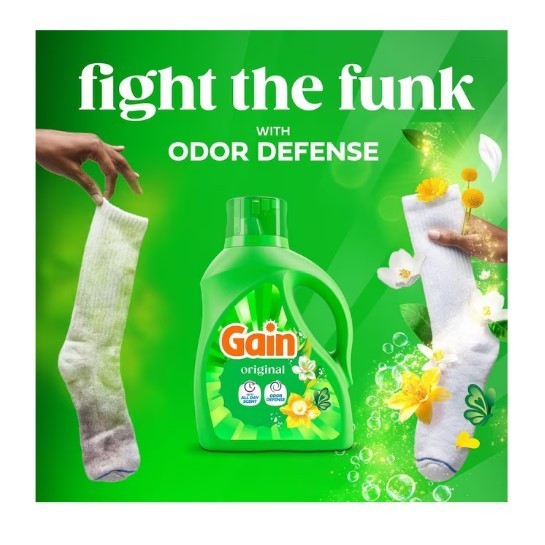 [HOT SALE] Gain Original Original HE Laundry Detergent 100 Loads 132 -fl oz