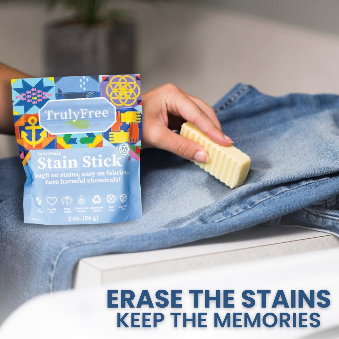 Natural Stain Stick Laundry Spot Remover Travel Size Clothes Cleaner 56g 1 PCS