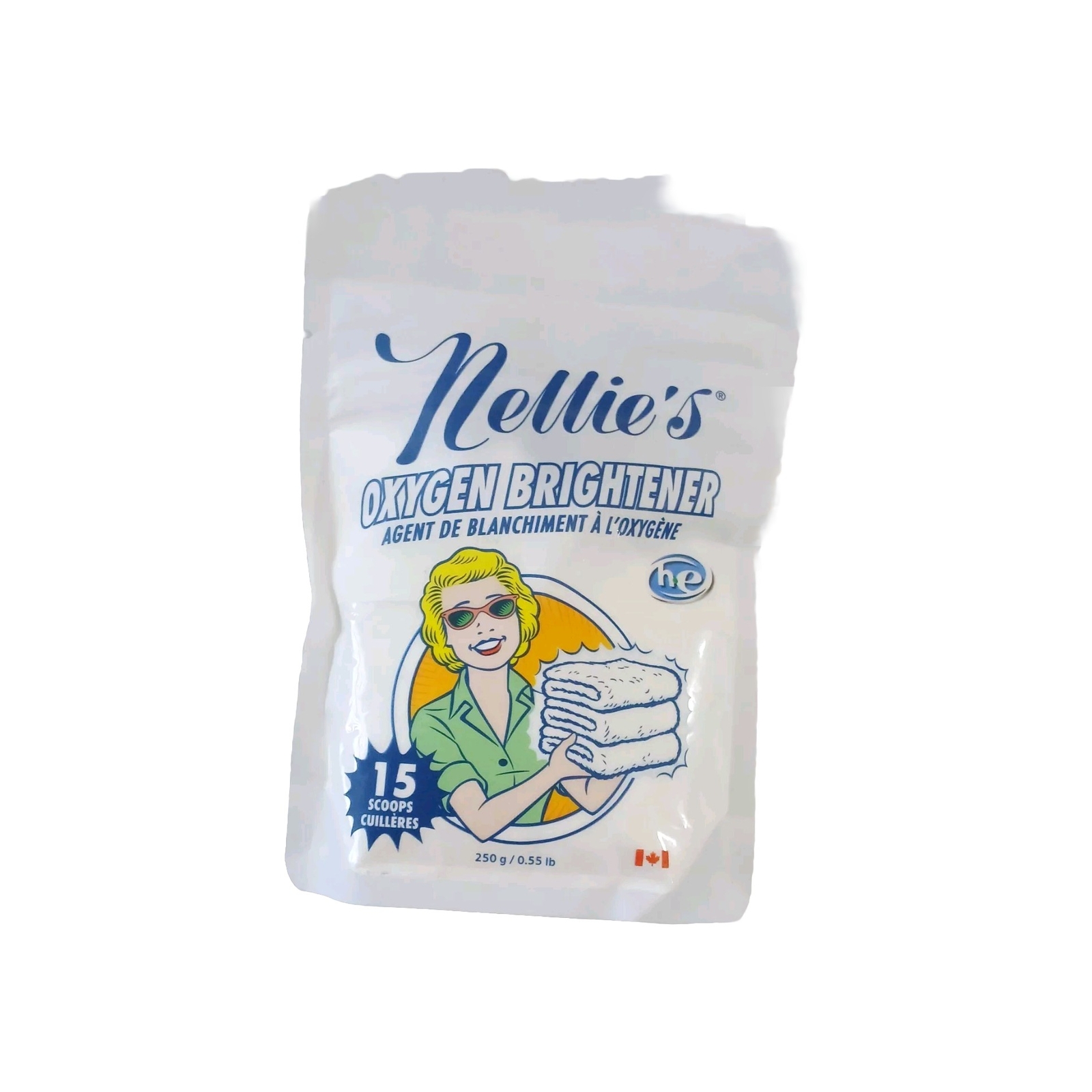 Nellie’s Laundry Powdered Ultra-Concentrated Soda 50-Load Pouch Sealed