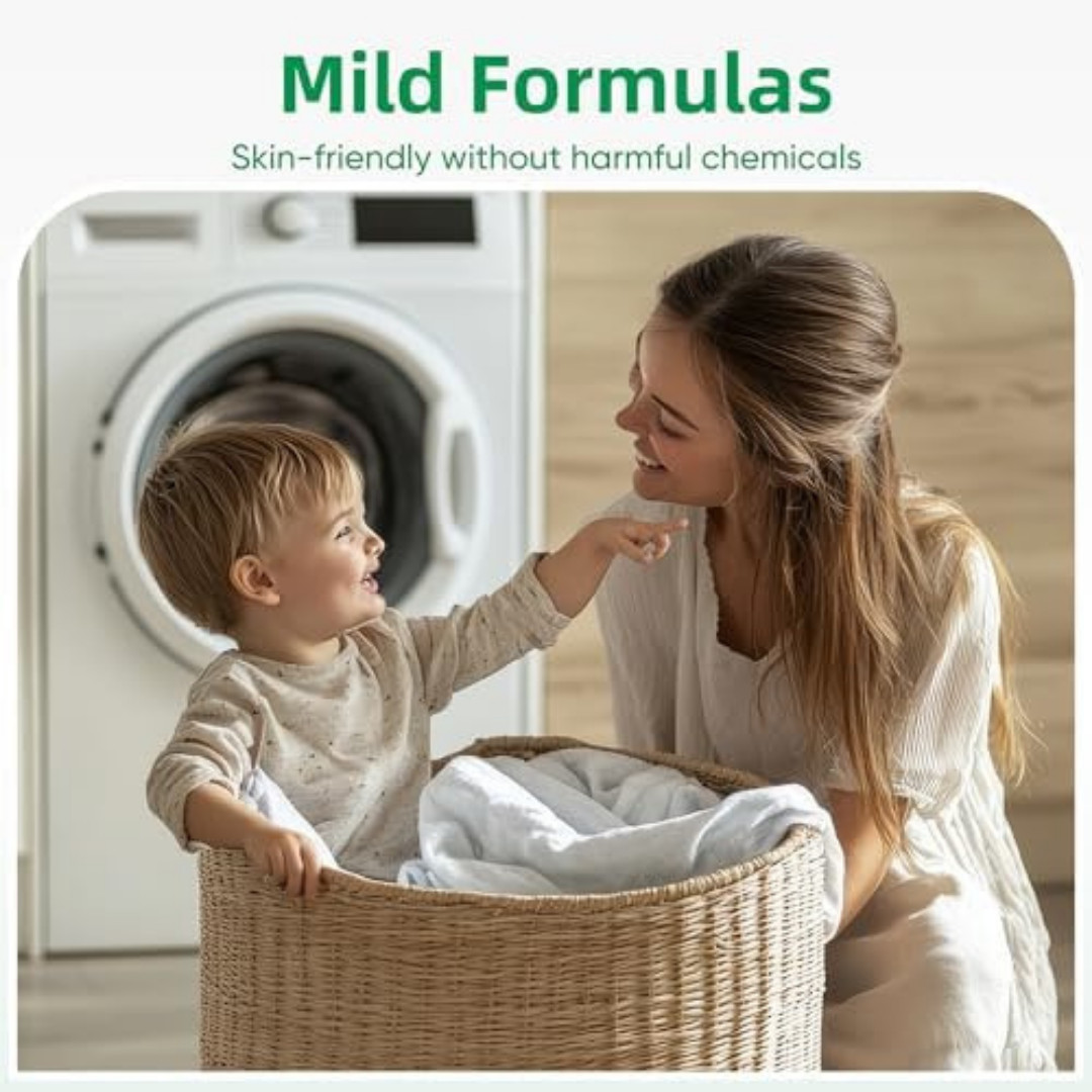 Travel Laundry Detergent Sheets Loads Eco-Friendly Washing Detergent Sheets