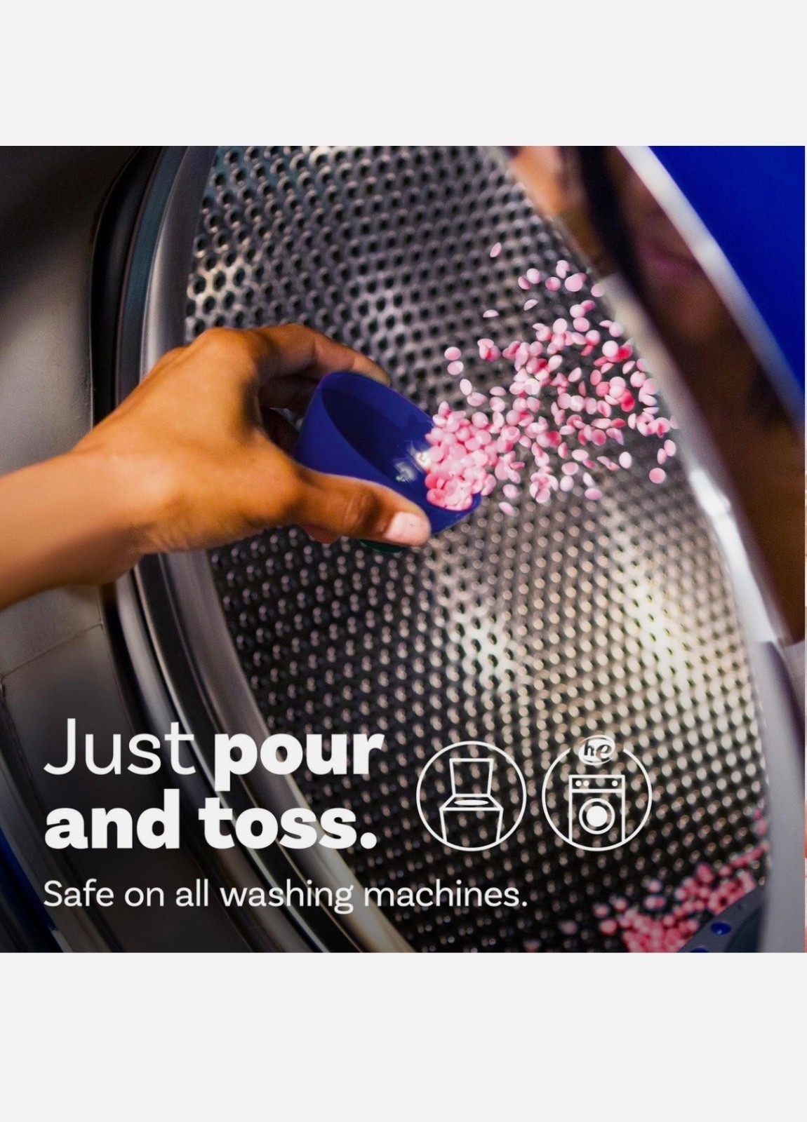 Downy Infusions Bliss SPARKLING AMBER & ROSE In-Wash Booster Beads 24 oz.