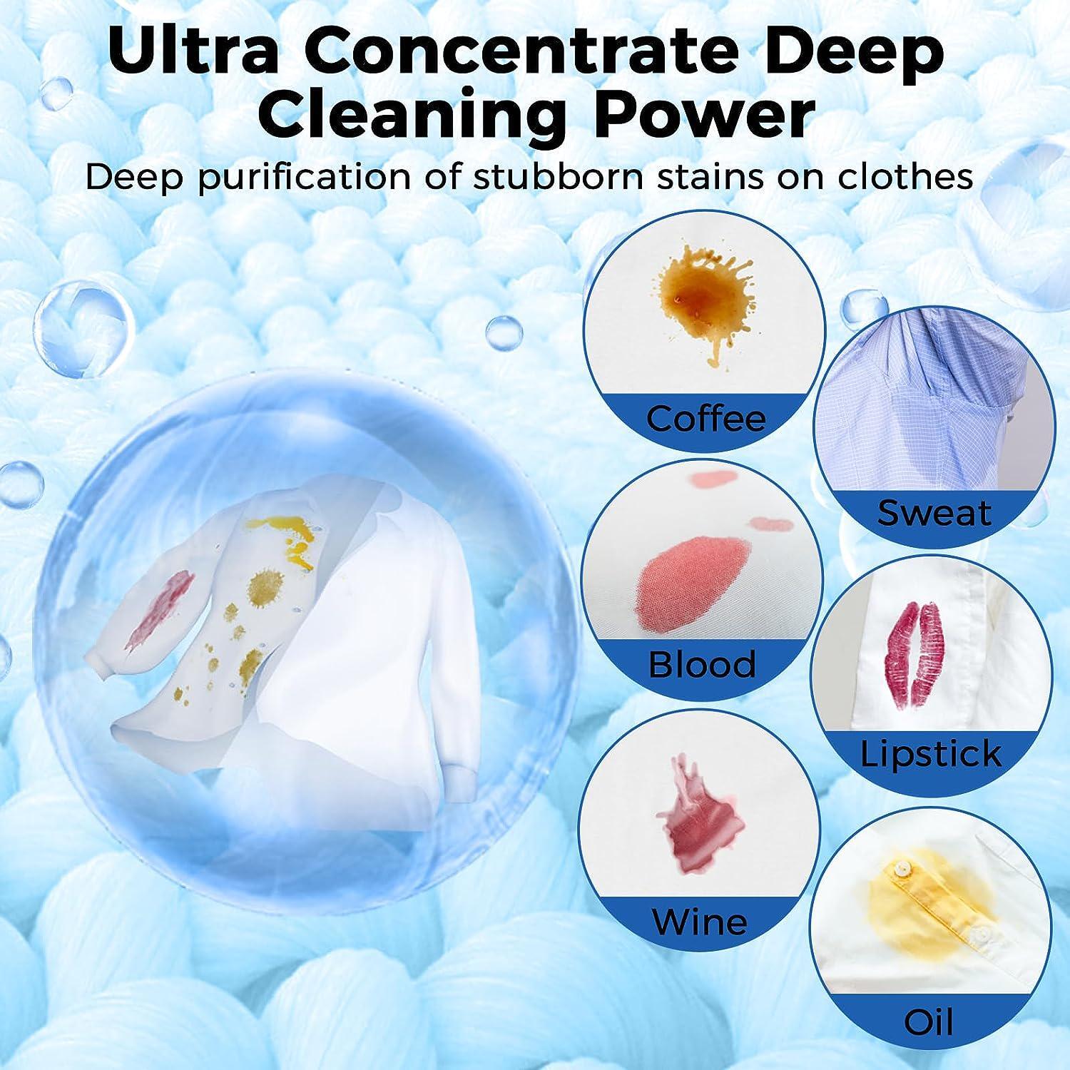 Laundry Detergent Sheets, Up to 180 Loads Fresh Linen, liquidless, Eco-Friendly