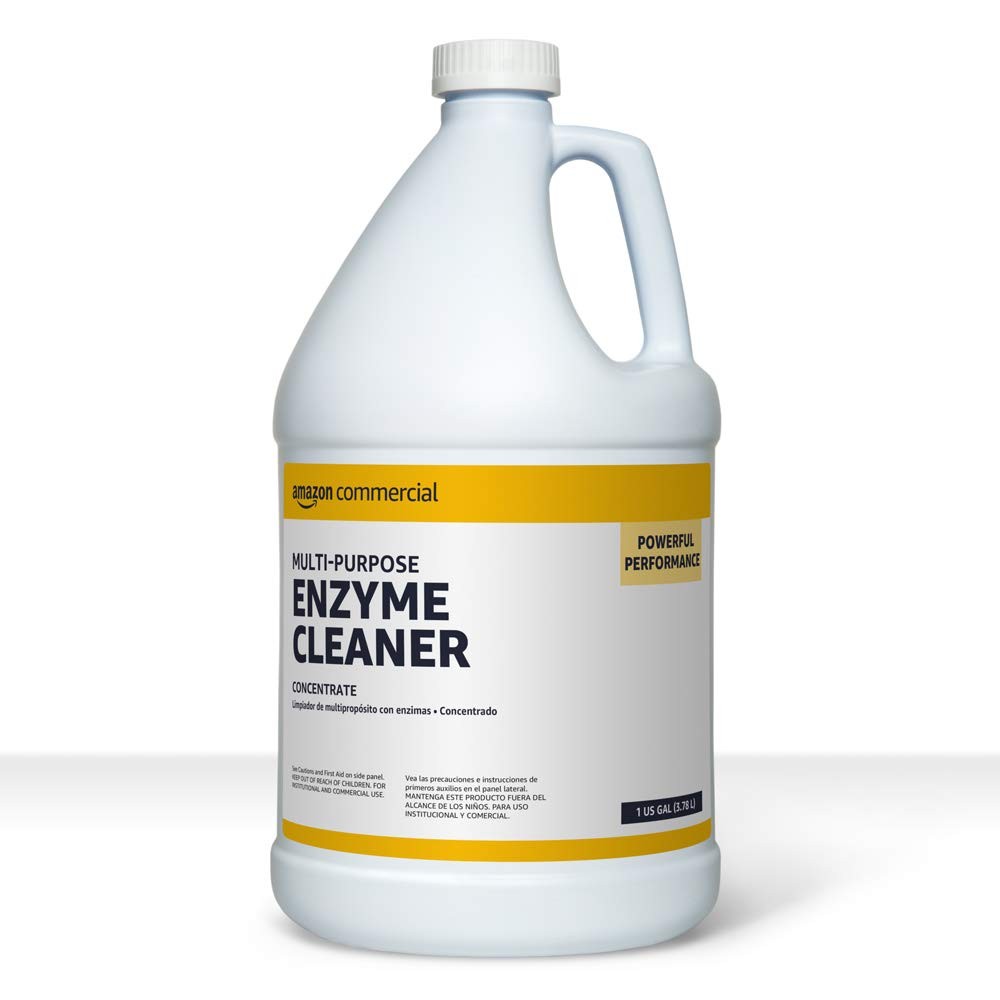 AmazonCommercial Multi-Purpose Enzyme Cleaner, Stain & 128 Fl Oz (Pack of 1)