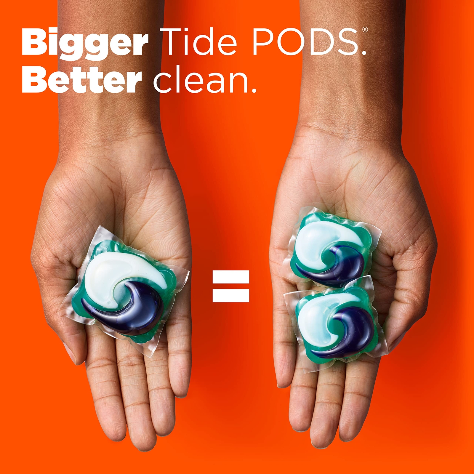 Tide Heavy Duty PODS 45 Count Original Scent 10X Cleaning Power Laundry Deter…