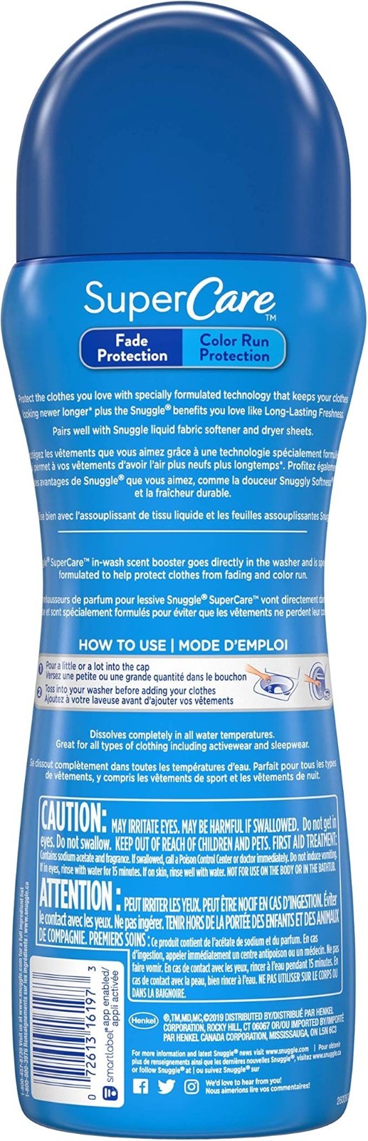 Snuggle SuperCare in-Wash Scent Booster, Sea Breeze , 19 Ounce