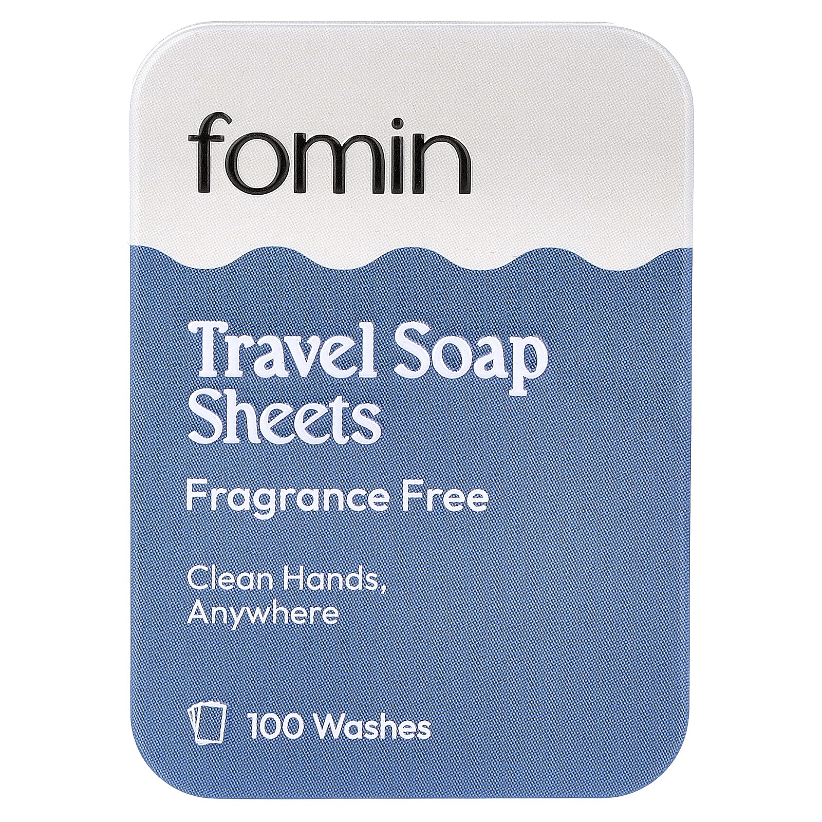 Travel Soap Sheets, Fragrance Free, 100 Sheets