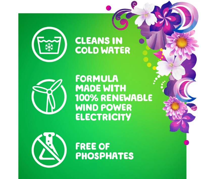 Moonlight Breeze Scent Gain Liquid Laundry Detergent with Aroma Boost, 154 fl oz